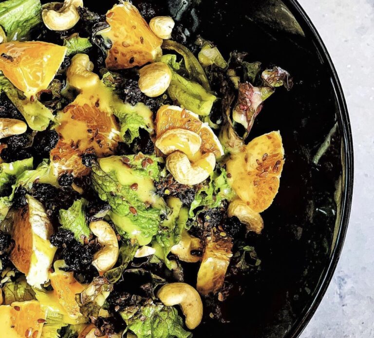 σαλάτα με κάσιους, cashews salad